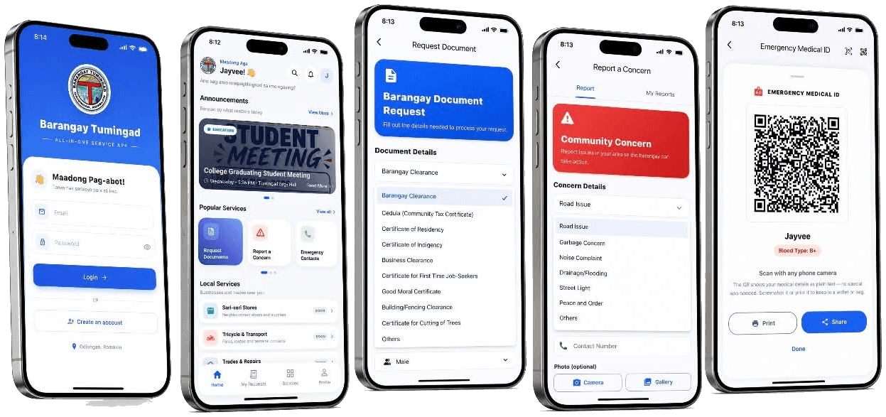 Barangay Service Platform preview