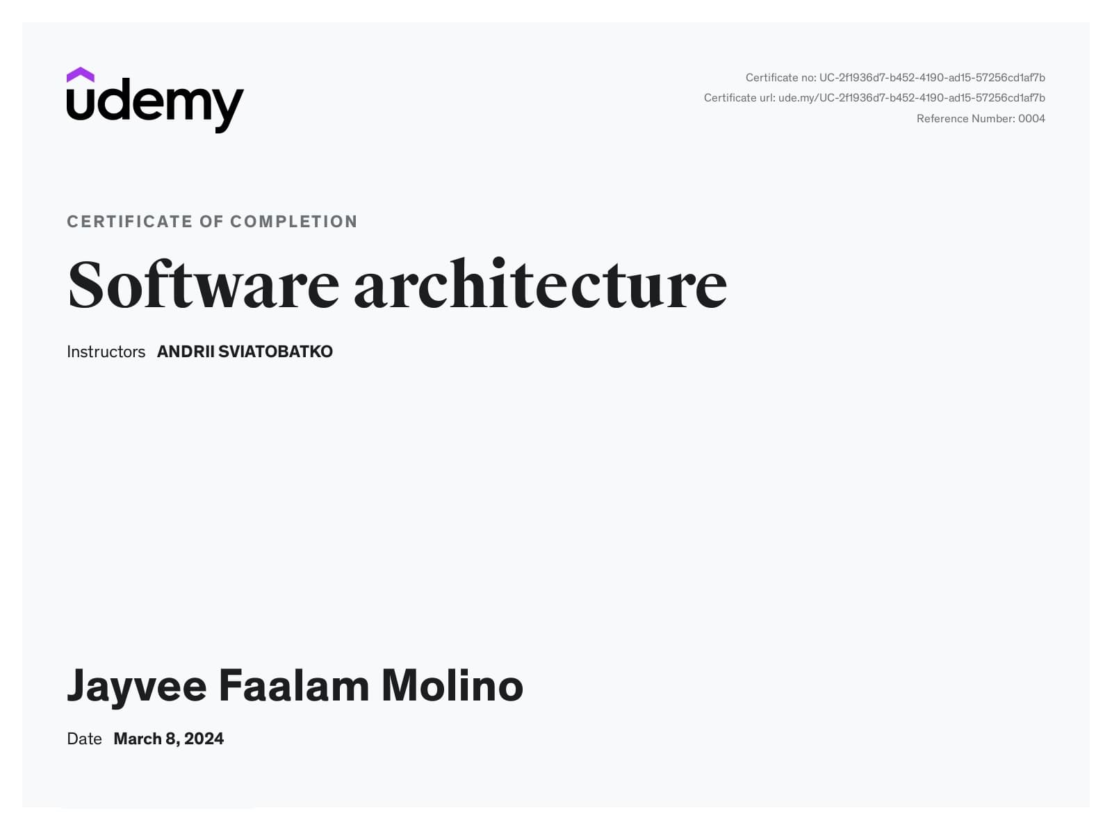 Software Architecture