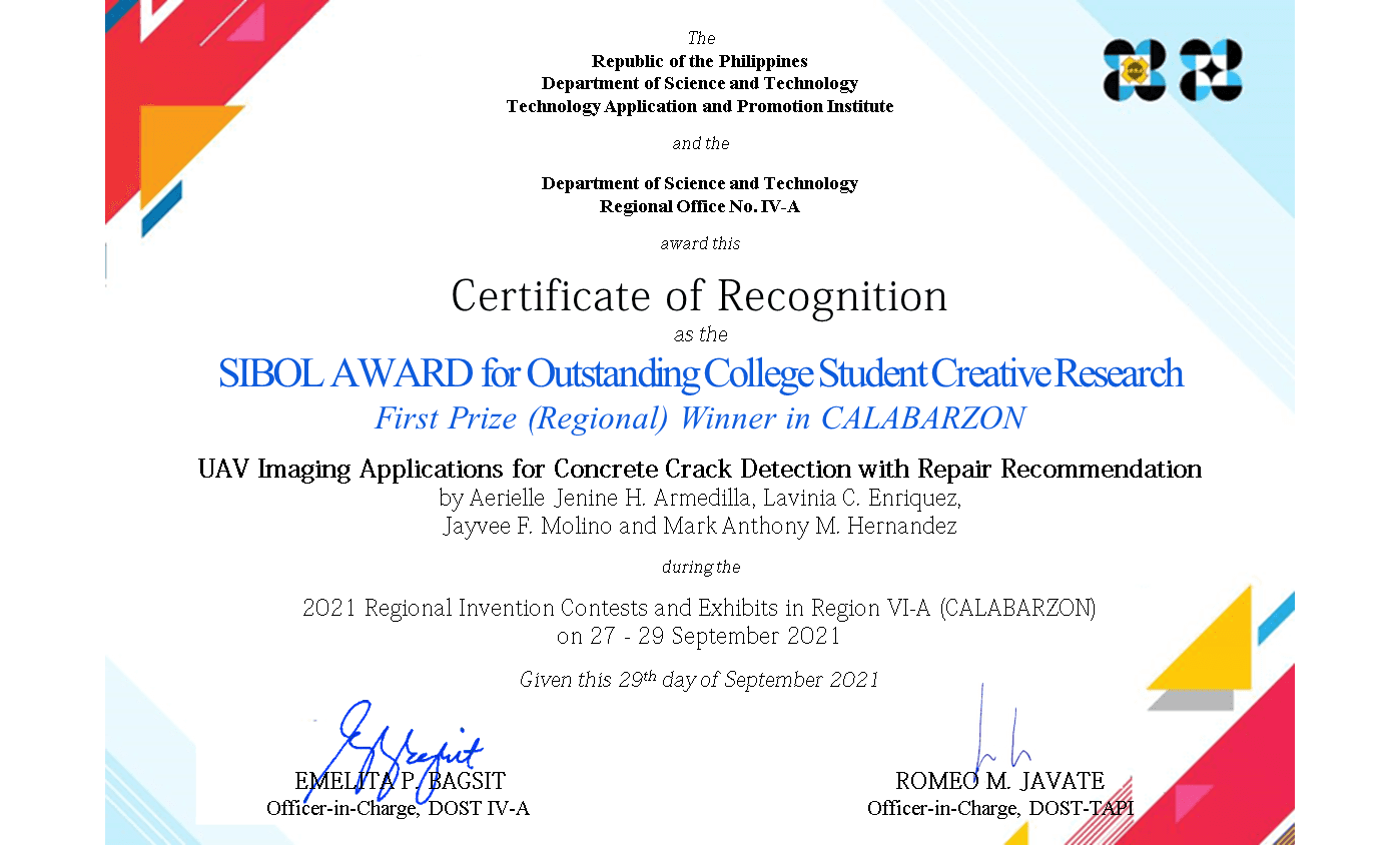 DOST Invention Competition — Champion